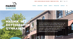 Desktop Screenshot of marnixgymnasium.nl
